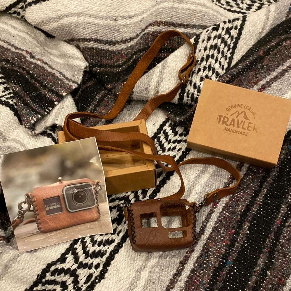 Handmade GoPro Leather Case (Hero 5)